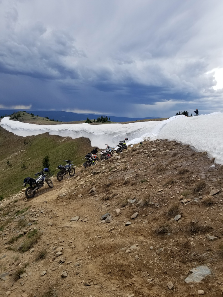 Motorcycle Trail Riders clear snow and open popular trail June 29, 2020